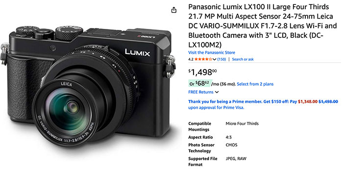 パナソニックが10月17日に発表するのは「LX100 III」!?