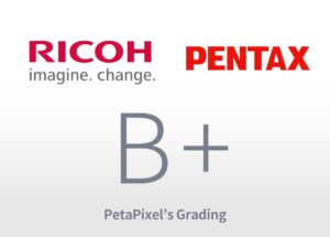 2025年のリコー＆ペンタックスに対するPetaPixelの最終評価は「B+」