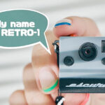 ポラロイド風デザインの超小型デジタルトイカメラ ESCURA「Retor1」