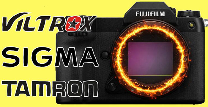 富士フイルムGFX向けサードパーティーAFレンズがまもなく登場する！？