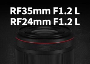 キヤノン「RF35mm F1.2 L」「RF24mm F1.2 L」の特許