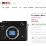 「X-T6」が掲載されていたベトナムのカメラ販売店に、「X-Pro4」も掲載されている模様。
