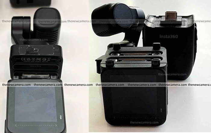 「DJI Osmo Pocket 3」対抗か?「Insta360 Pocket」プロトタイプ画像が流出。モジュラー式でジンバル版/大型センサー版のヘッドを交換可能か
