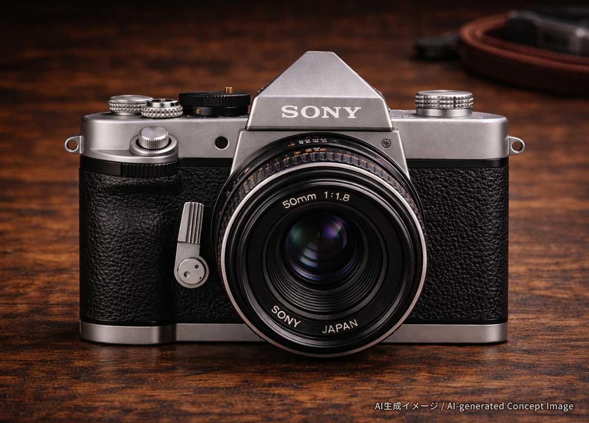 ソニーのレトロスタイルなカメラの考察