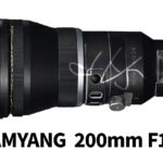 サムヤン新レンズ3本がCP+前に画像リーク：「200mm F1.8」「20-50mm F2.0」「300mm F4.0」