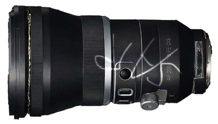 SAMYANG AF 200mm F1.8 FE