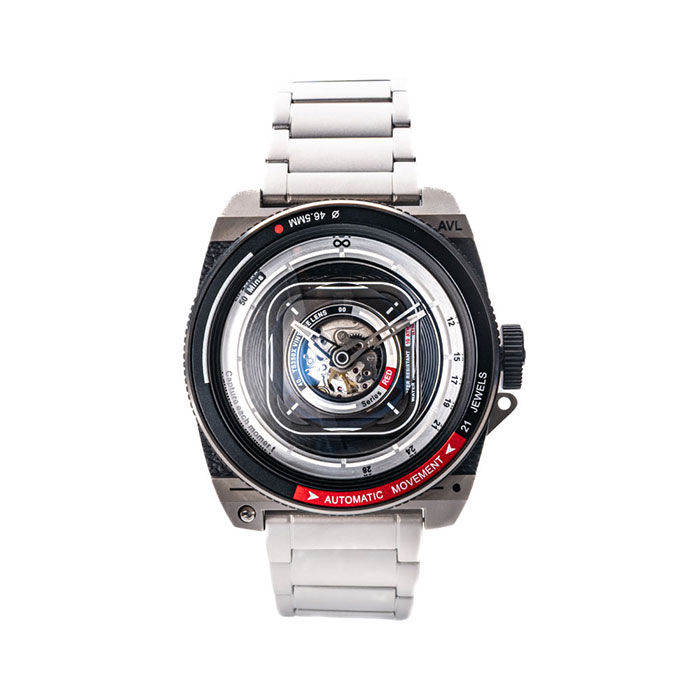 TACS、カメラモチーフ腕時計「AUTOMATIC VINTAGE LENS III TITANIUM」発売：一眼レフ風ディテール満載の機械式チタンウオッチ