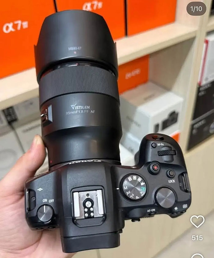 VistilenのキヤノンRF向けAFレンズ画像が初リーク:ただしMeikeのリブランドに見える?