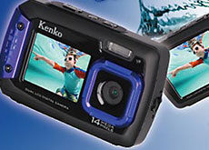 防水＆耐衝撃タフネスデジカメ ケンコー・トキナー「DSC1480DW」