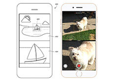 iPhone 7のデュアルカメラは、広角レンズと望遠レンズで同時撮影が可能!?