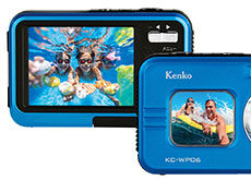 ケンコー・トキナーの前面モニター搭載「防水デジタルカメラ KC-WP06」