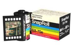 フィルムパトローネ型デジカメ「SnapRoll」