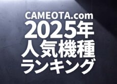 CAMEOTA.com 2025年の人気機種(タグ)ランキング TOP20