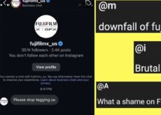 富士フイルムがファンに皮肉な返信？大手ブランドの返信を偽装したスクリーンショットに要注意