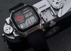 ライカMに着想を得た時計カシオ「M-Edition」：「AE1200」のカスタムモデル