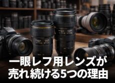 一眼レフは終わってもレンズは終わらない：一眼レフ用レンズが売れ続ける5つの理由