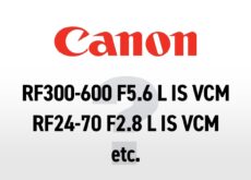 今後数か月でキヤノンが発表しそうなレンズまとめ：「RF300-600 F5.6 L IS VCM」「RF24-70 F2.8 L IS VCM」など
