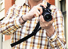 ケンコー・トキナー 速写・快適ミラーレス向けストラップ「エアーセル・クイック・シュート・ストラップ AQS-14NS」